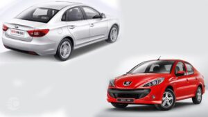 مقایسه پژو 207 صندوقدار با بسترن B30