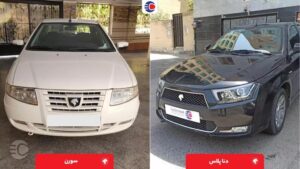 مقایسه دنا پلاس و سمند سورن