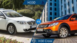 مقایسه برلیانس H330 و دانگ فنگ H30 کراس