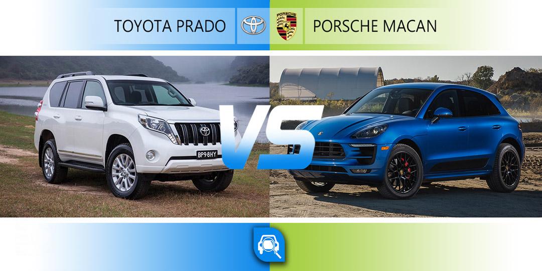 مقایسه تویوتا پرادو و پورشه ماکان