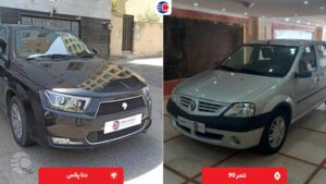 مقایسه تندر پلاس و دنا پلاس